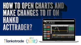 How to open charts and make changes to it on Hanko ActTrader?