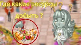 Где какие ресурсы добыть?Акция 14 февраля|| Мобильная аватария