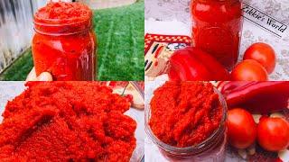 EASY HOMEMADE TOMATO PASTE RECIPE BY ZIKKIES WORLD /MAKE YOUR OWN TOMATO PASTE