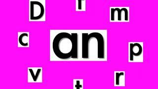 AN (Word Family Song)