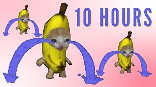 Banana Cat Crying 10 Hours