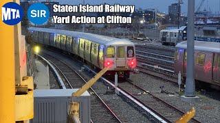 MTA StatenIsland Railway Yard Action at Clifton