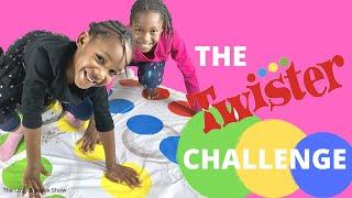 Crazy Twister Board Game Challenge for KIDS!