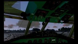 X-Plane 11 Tu-154M Продолжаем тест озвучки контрольных карт!