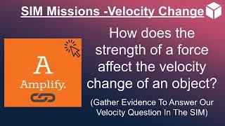 GUIDE VIDEO: SIM Velocity Mission Breakdown