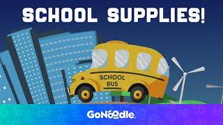 Mr. Elephant: School Supplies