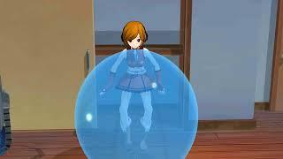 [MMD] Meiko Sakine bouncing on her big blue balloon (no pop)