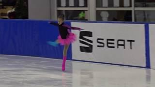 12. Santa Claus Cup 2018: Olena Verba (UKR) - FS Cubs Girlsd ISU 8 Free Skating