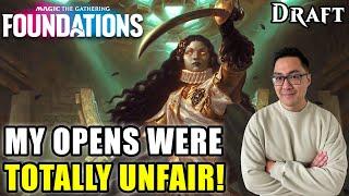 These Packs Were Rigged...In My Favor | Foundations Draft | MTG Arena