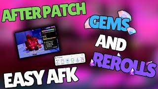 [NEW AFTER PATCH] HOW TO AFK FARM GEMS AND TRAIT REROLLS IN ANIME DEFENDERS (UPDATE 1)