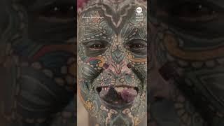 Woman bags world records for most tattoos - ABC News