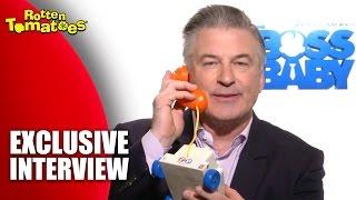 Pro Phone Tips With Alec Baldwin - Exclusive 'Boss Baby' Interview (2017)