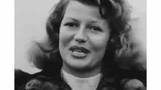 Rita Hayworth in New York in 1950