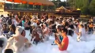 Kizzafro 2015 foam party Moscow kizomba