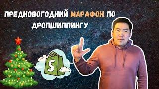 Предновогодний марафон на обучение по дропшиппингу на Shopify