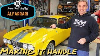 Making it handle - Ferrari engined Alfa 105 Alfarrari build part 231