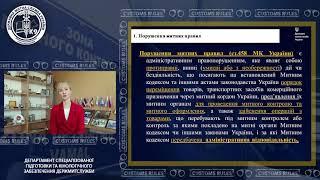 Порушення митних правил як адміністративне правопорушення