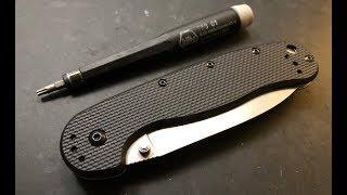 How to disassemble and maintain the ESEE Avispa or Zancudo Pocketknife