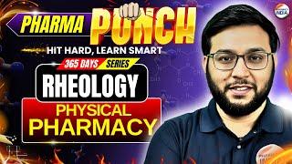 Rheology | Physical Pharmacy | DI, NIPER, GPAT #pharma #pharmacyindia #pharmacy #rheology