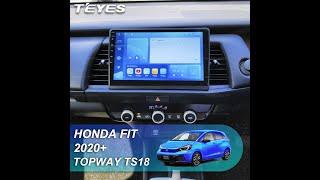 TOPWAY TS18 : Honda Fit 2020. Обзор установки магнитолы