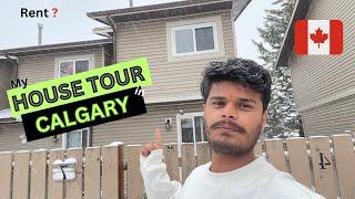 My HOUSE TOUR in CALGARY, CANADA || Rent, Utilities || International Student and Resident Edition ||