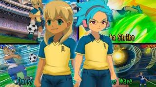 Otomura and Miyasaka (Cadence and Miles) | All Hissatsu Techniques | Inazuma eleven Games