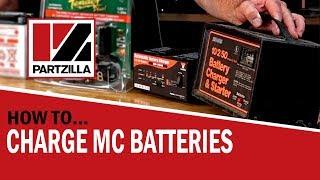 How to Charge a Motorcycle Battery | Motorcycle Battery Types  | Partzilla.com