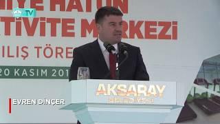 NECMİYE HATUN KADIN AKTİVİTE MERKEZİ AÇILDI