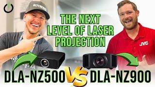 JVC Laser Projector Comparison: DLA-NZ500 vs. Flagship DLA-NZ900.