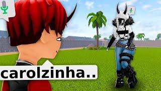 BRUG vs CAROLZINHA DO ROBLOX