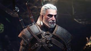 Monster Hunter World x The Witcher: Full Playthrough and Leshen Boss Fight