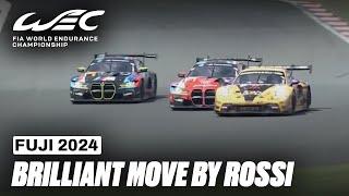 Brilliant Move by Valentino Rossi  I 2024 6 Hours of Fuji I FIA WEC