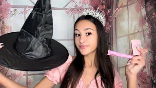 ASMR| GLINDA gives you (elphaba) a MAKEOVER?! 🫧