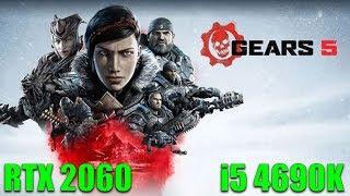 Gears of War 5 - MSI RTX 2060 & i5 4690K