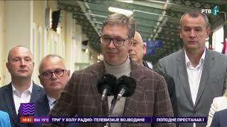 Vučić: Prugu Novi Sad - Subotica otvaramo 24. novembra, od Beograda do Subotice za 70 minuta