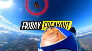 Friday Freakout: High-Speed Collision, Skydiver Knocked Unconscious For 15 Seconds!