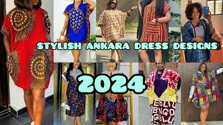  Cute Ankara styles for ladies| Ankara short gown styles| Ankara mini bubu styles |African fashion