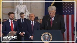 'Look what God has done': Rev. Franklin Graham invocation at Trump inauguration