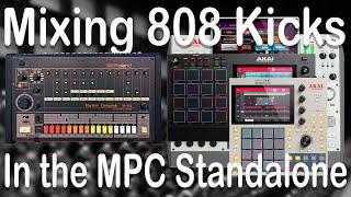 Akai MPC Tutorial. 808 DAY!! Mixing 808 Kicks in the MPC. FREE Project, drums, FX Chains.