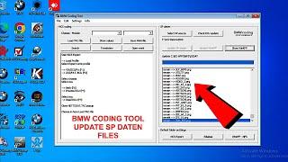 BMW CODING TOOL HOW TO UPDATE SP DATEN FILES FOR NCS EXPERT , WINKFP , EDIABAS