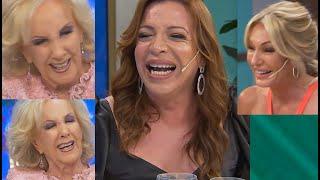 El chiste de Lizy Tagliani, después de un comentario de Mirtha, que hizo morir de risa a la mesa