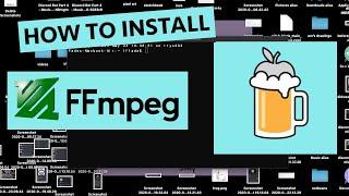 How To Install FFmpeg on Mac OS X (using Homebrew)