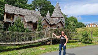 Alton Towers Luxury Treehouse tour, the best bedroom at the resort!(Silver Birch Wood)