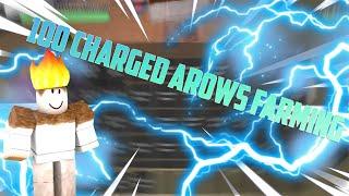 Stand FARMING 100 UNUSUAL/CHARGED ARROWS IN Stand Upright | Stand Upright (Roblox)