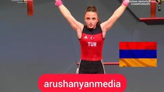  Երևանյան ԵԱ/ Թուրքիայի ծանրորդը ծանրաձողը դրեց քներակին և ուշաթափվեց հարթակում. arushanyanmedia