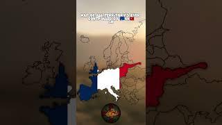 All territories controlled by France  in Europe #shorts #mapping #france