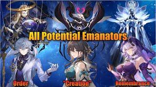 All Potential Emanators Of Each Aeon Explained! - Honkai Star Rail 2.5 Lore & Theory