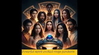 powerful spirit deities habited rings pendants witch coven haunted offerings hauntedrings.com powers