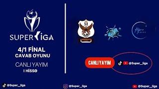 Super Liga 1-ci sezon 1/4 Final cavab oyunu MƏRDƏKAN FK - REPRO UNİTY