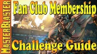 Badass Crater of Badassitude Fan Club Membership Challenge Guide - Borderlands 2